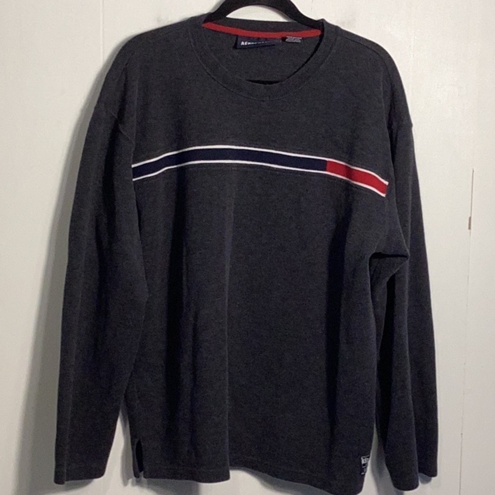 Aeropostale Mens Long Sleeve Pullover Shirt T32*